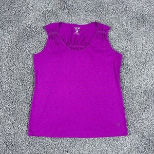 Mountain Hardwear Women’s XL Sleeveless Scoop Neck Top Pink Outdoor Casual Shirt